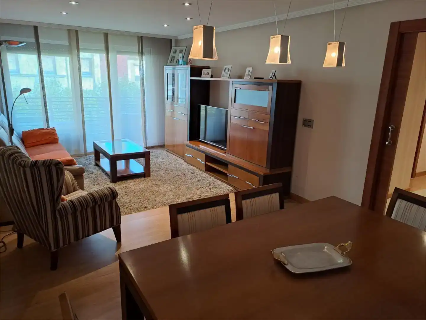 Sala d'estar de Pis de lloguer en Centro Ciudad