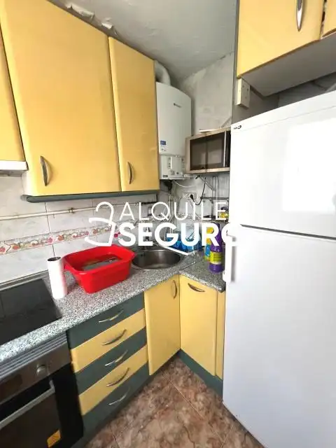 Cocina de Piso de alquiler en Madrid con Aire acondicionado, Calefacción y Terraza