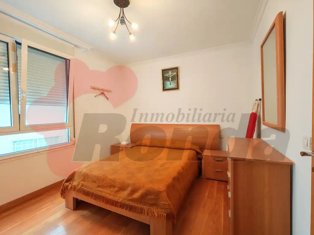 Dormitori de Apartament de lloguer en Lugo amb Moblat