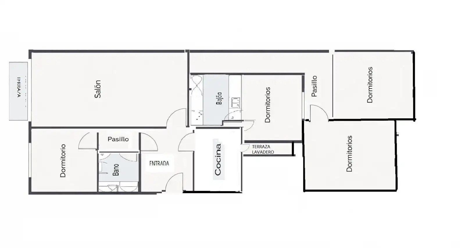 Flat for sale in Córdoba  with Air Conditioner, Heating and Terrace