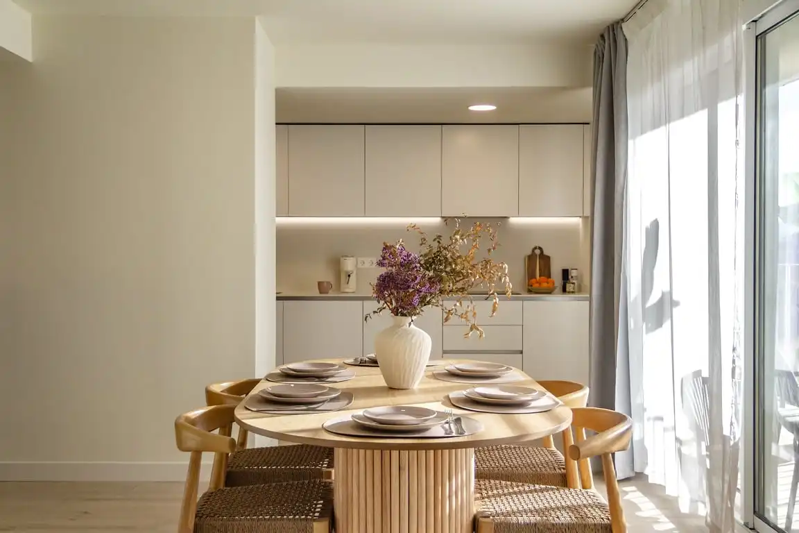 Comedor de Apartamento en venta en Jávea / Xàbia con Aire acondicionado, Terraza y Trastero