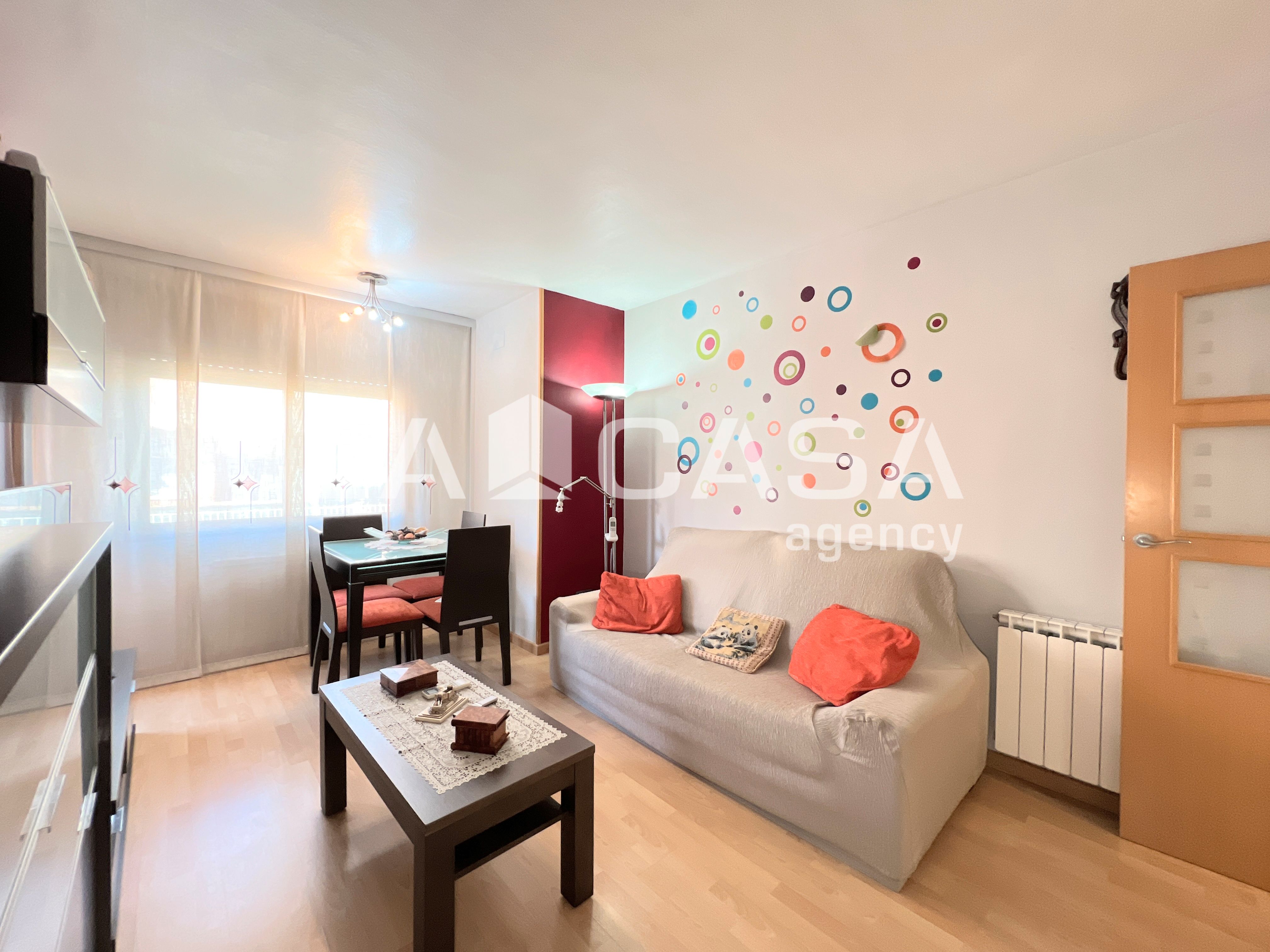 Living room of Flat for sale in Badalona  with Heating and Balcony