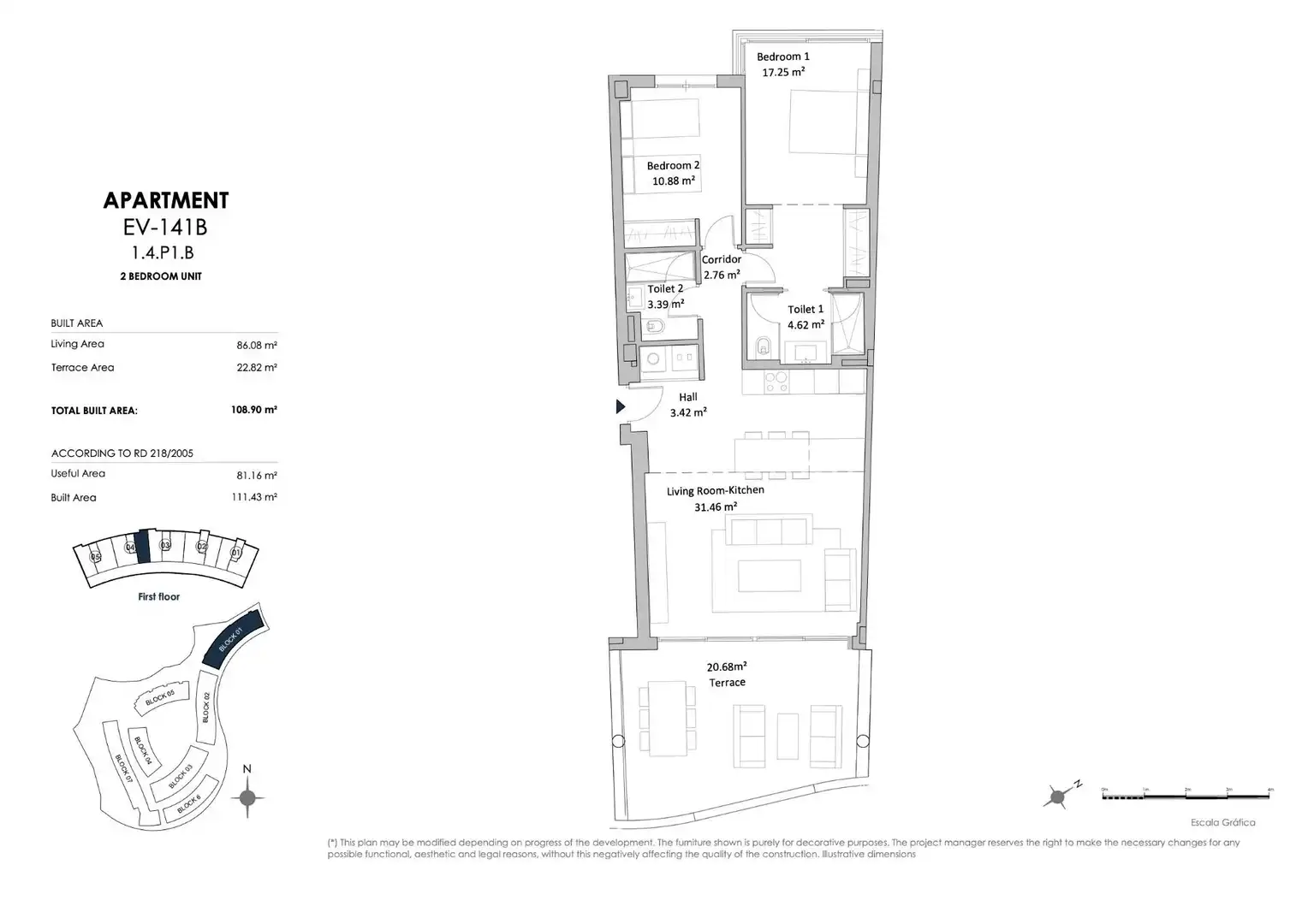Apartment mit Terrasse zum Verkauf in El Higuerón, imagen 22