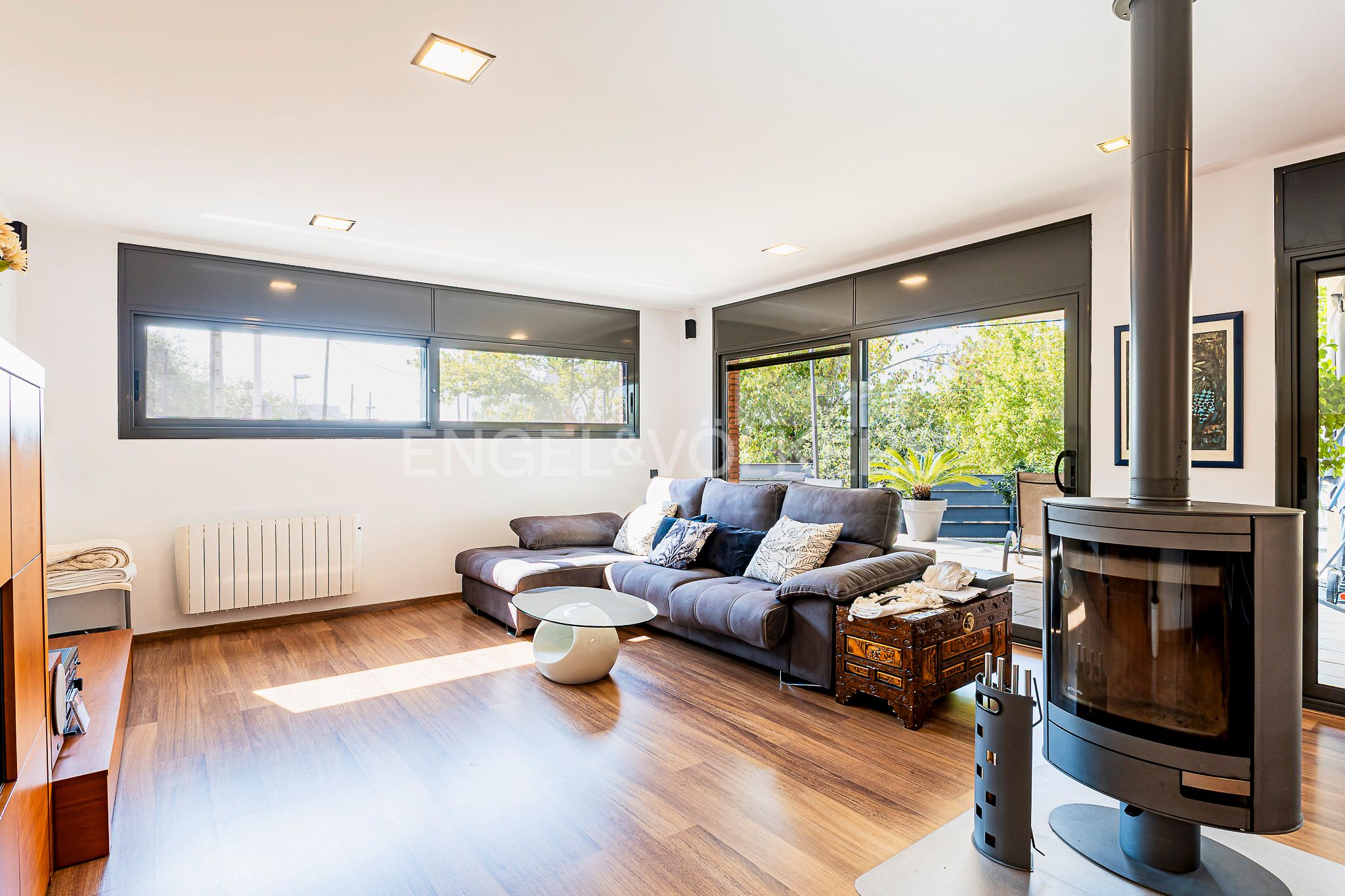 Living room of House or chalet for sale in Rubí  with Air Conditioner, Heating and Private garden