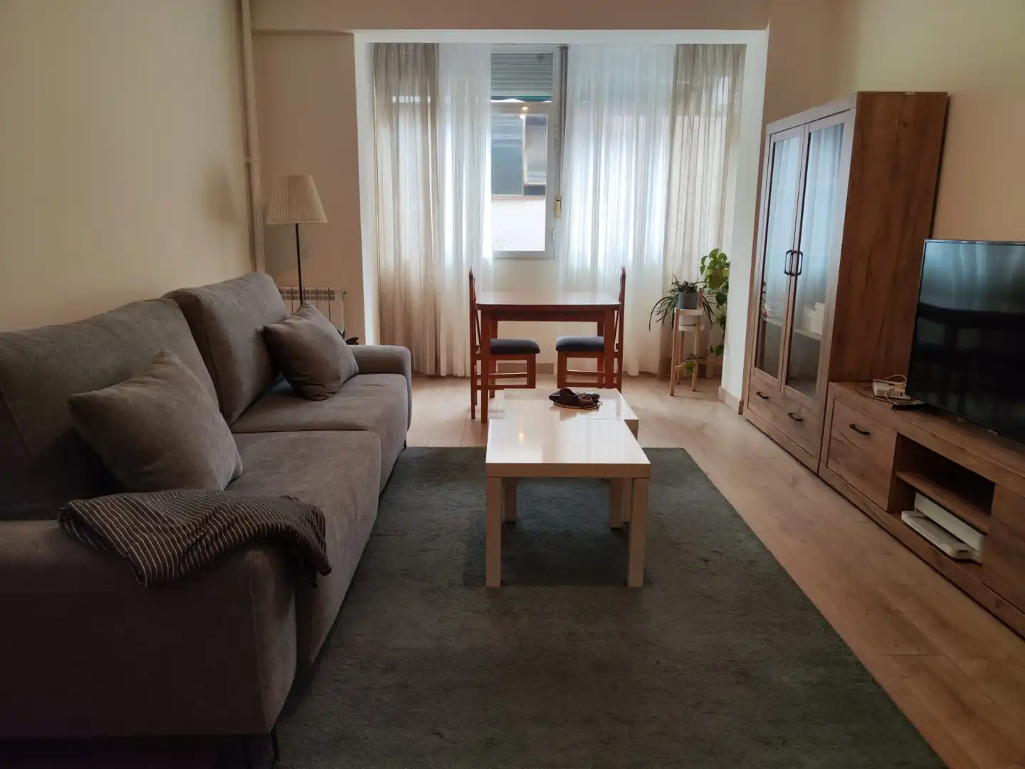 Sala d'estar de Pis de lloguer en Madrid amb Calefacció i Terrassa