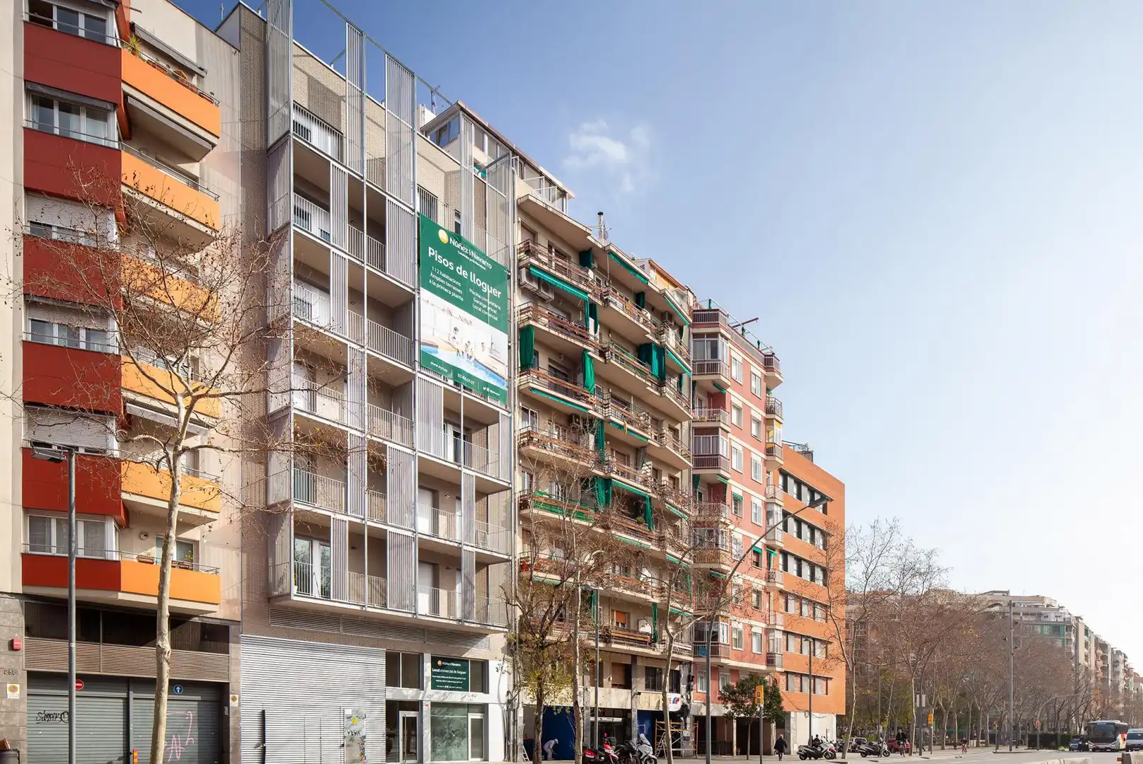 Exterior view of Garage for rent in  Barcelona Capital