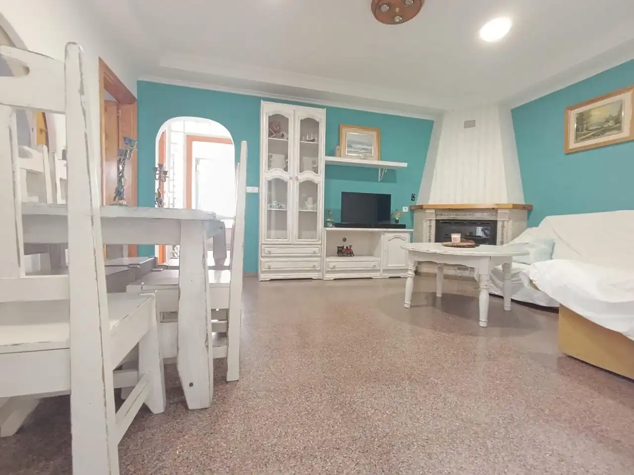 Dining room of Houses for sale in Ibi  with Air Conditioner and Terrace