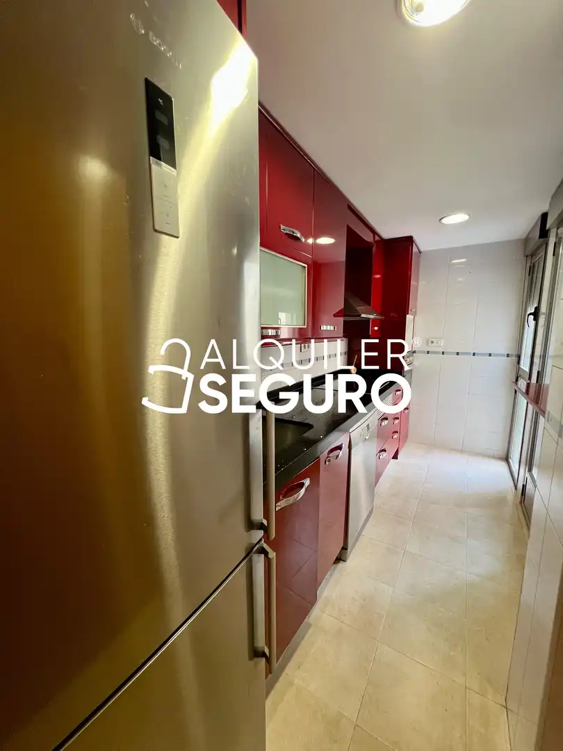 Kitchen of Flat for rent in Alcobendas  with Air Conditioner, Heating and Storage room