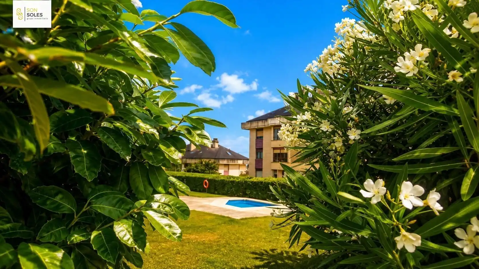 Jardín de Piso en venta en Santander con Calefacción, Jardín privado y Terraza