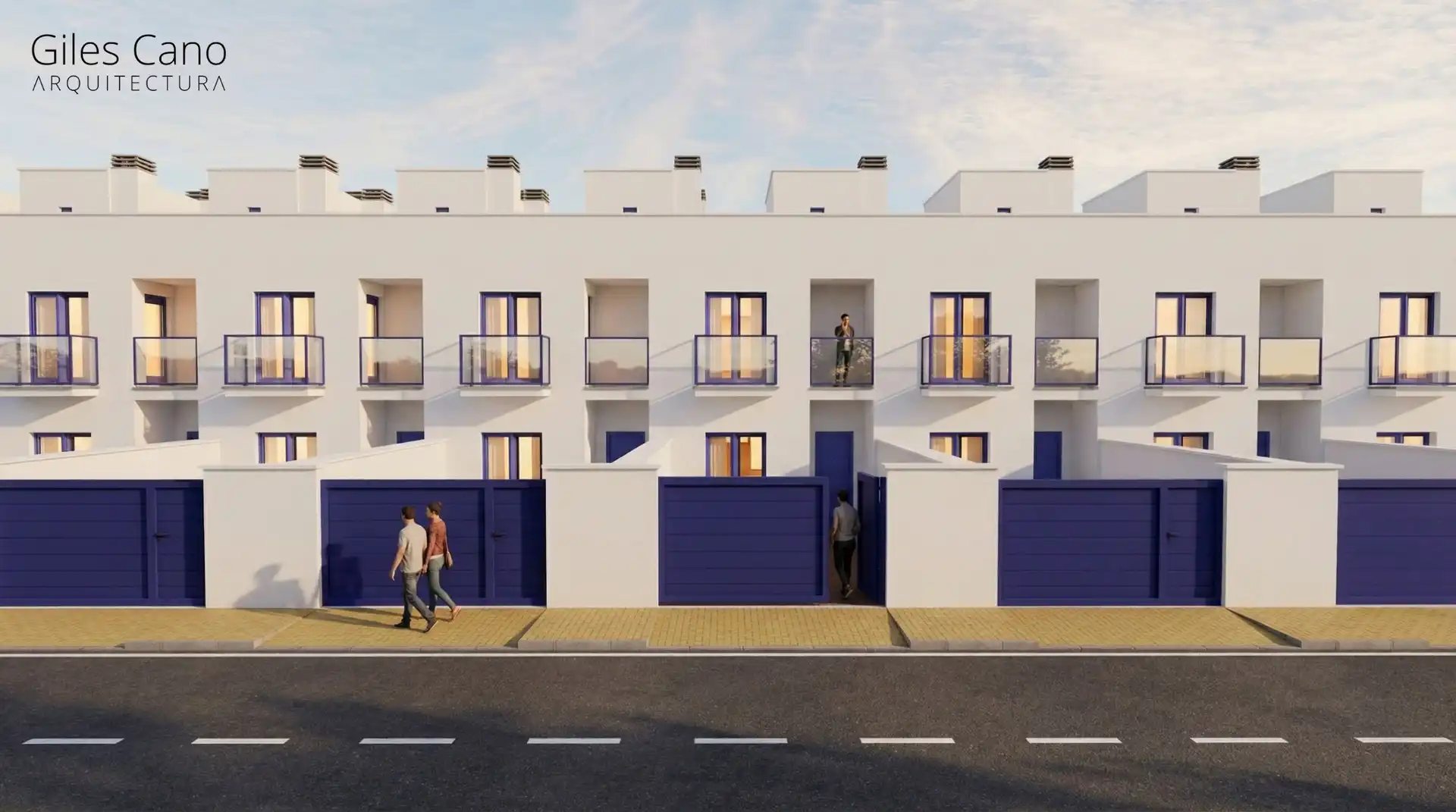 Vista exterior de Casa adosada en venta en Ayamonte con Terraza y Balcón