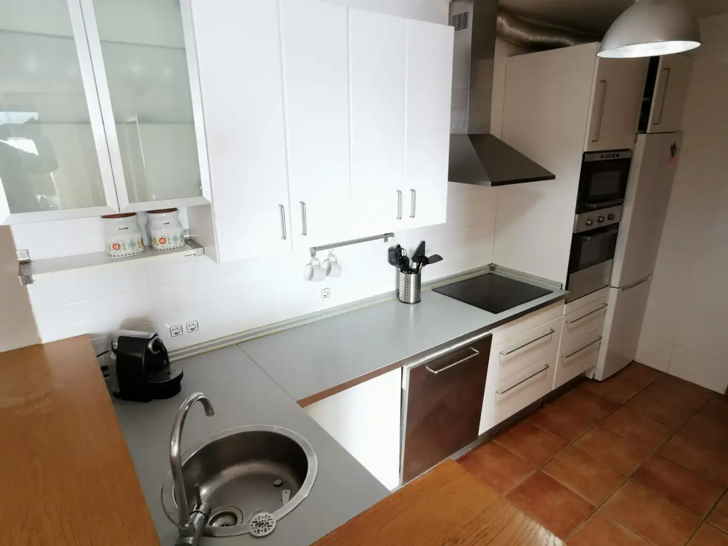 Cocina de Casa o chalet de alquiler en Nigrán con Calefacción, Jardín privado y Terraza