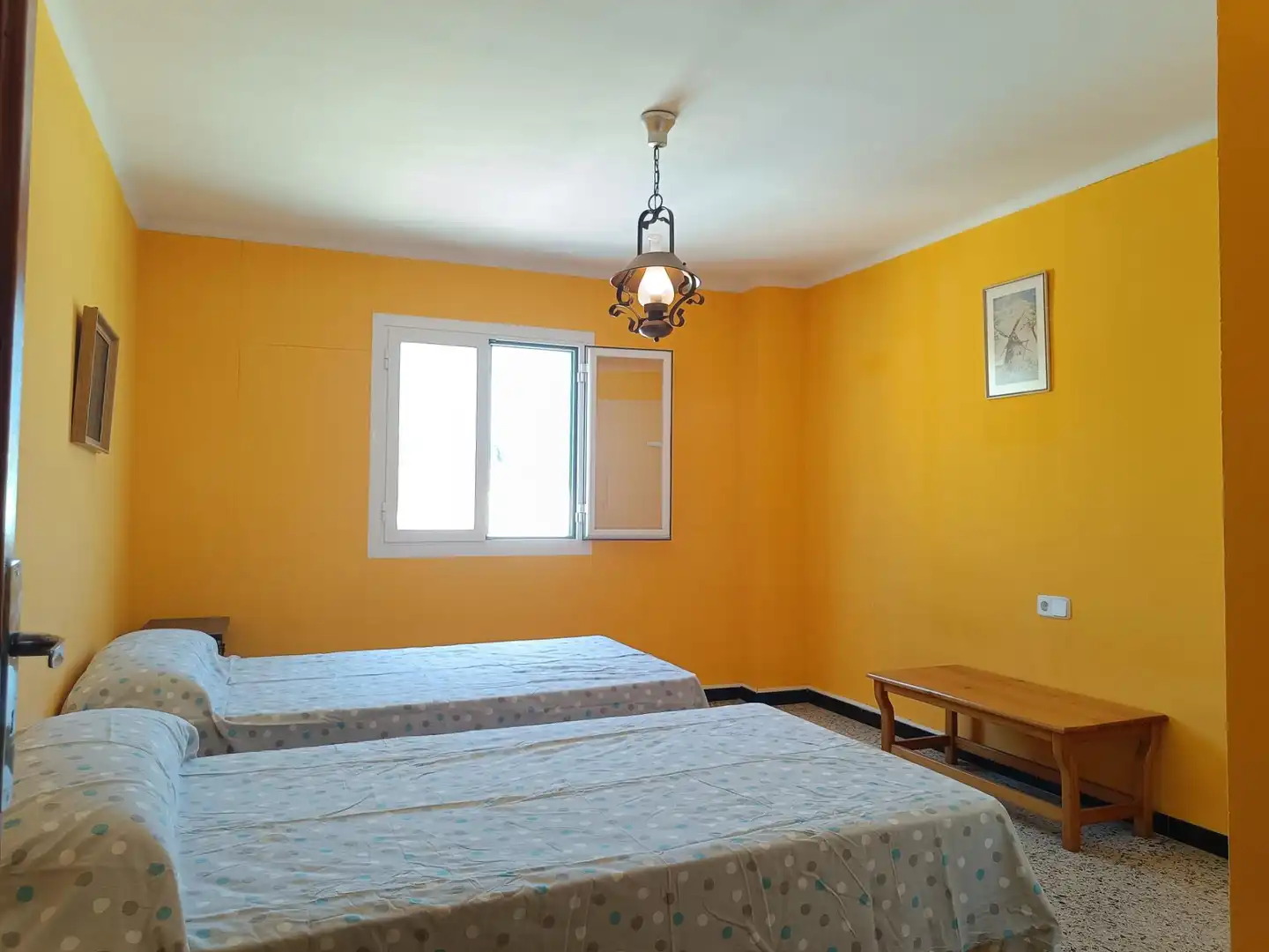 Schlafzimmer von Wohnung zum Verkauf in  Palma de Mallorca mit Terrasse, Möbliert und Balkon