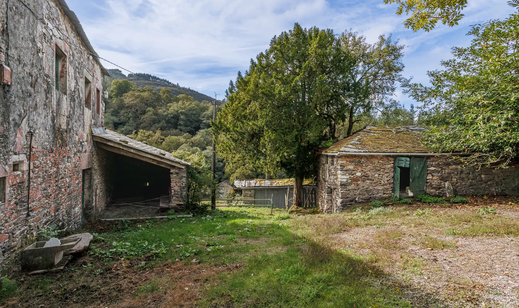 Vista exterior de Finca rústica en venta en Ourol con Amueblado