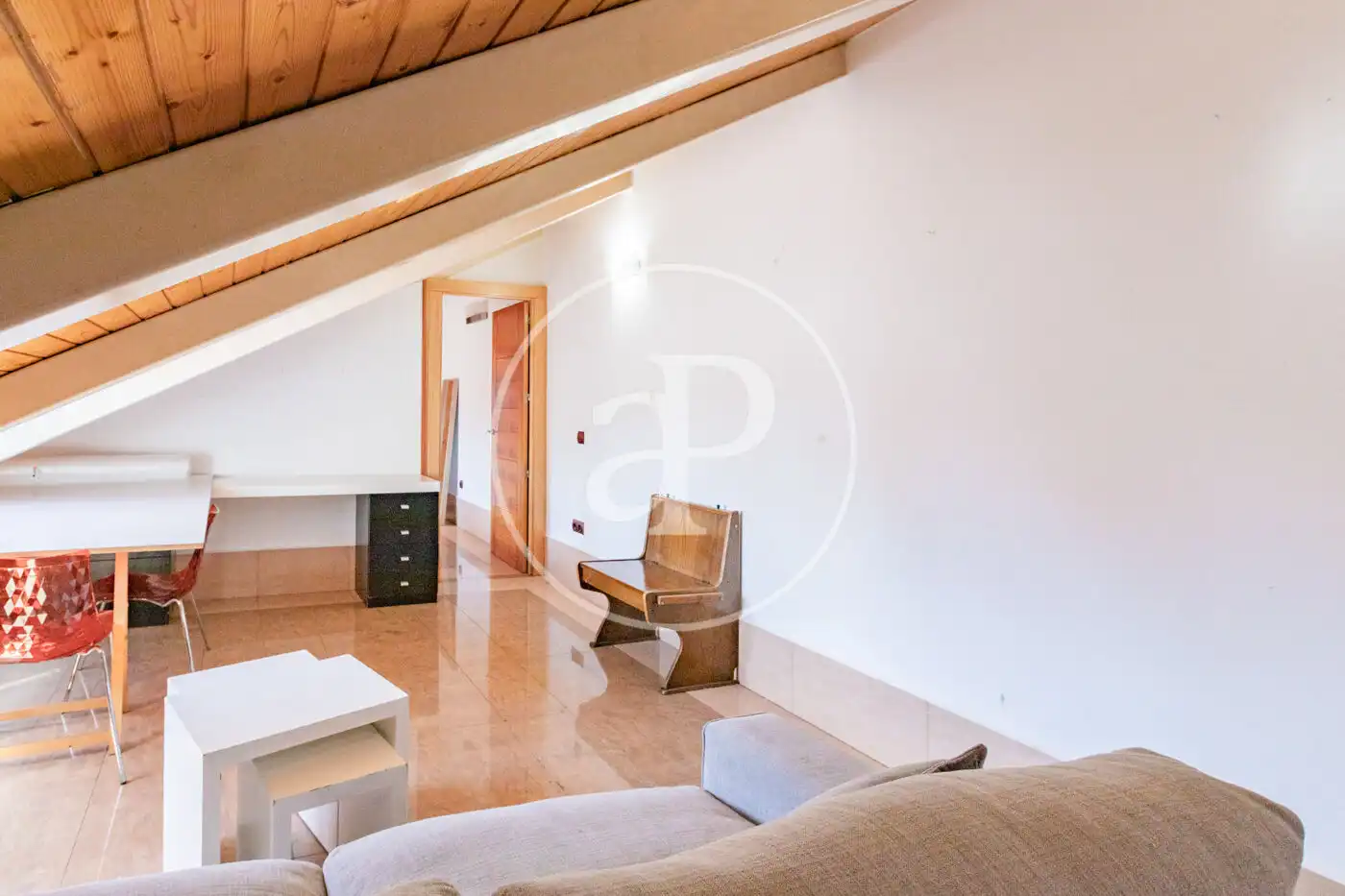 Wohnzimmer von Wohnung zum Verkauf in Madrid mit Klimaanlage, Heizung und Möbliert