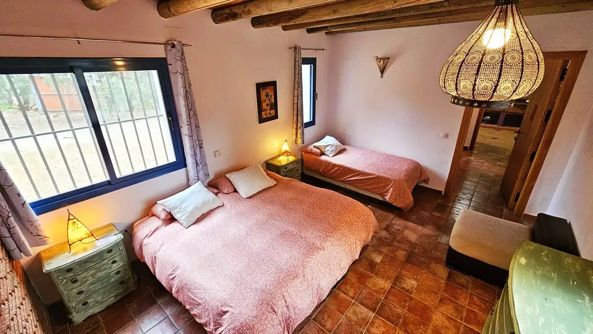 Habitación de Finca rústica en venta en Santa Ana la Real con Calefacción, Jardín privado y Terraza