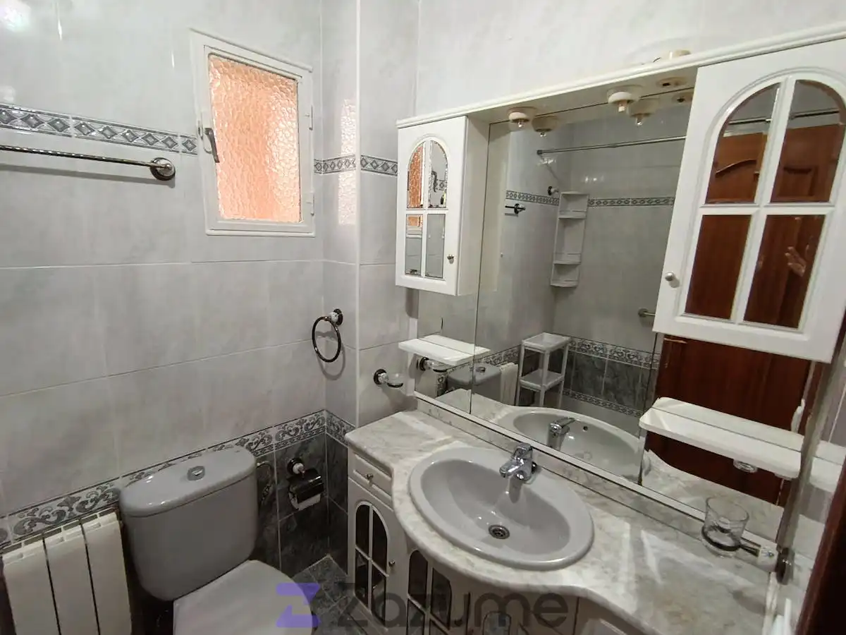 Badezimmer von Wohnung zur Miete in Toledo mit Heizung, Terrasse und Möbliert