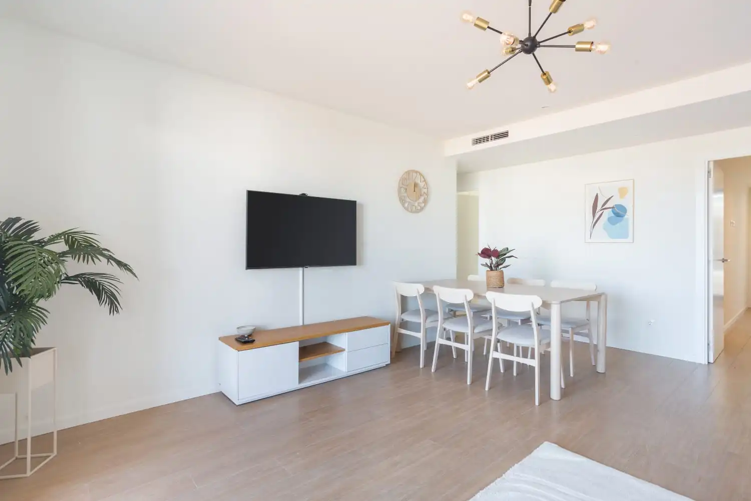 Sala de estar de Apartamento en venta en Dénia con Aire acondicionado, Calefacción y Jardín privado