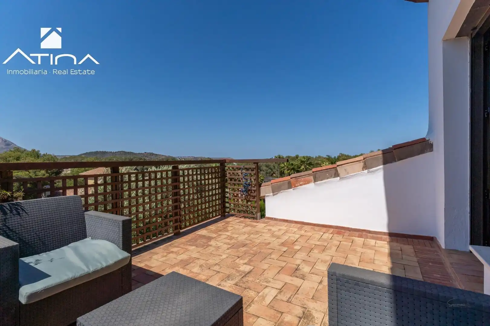 Terrace of Houses for sale in Jávea / Xàbia  with Air Conditioner, Heating and Private garden