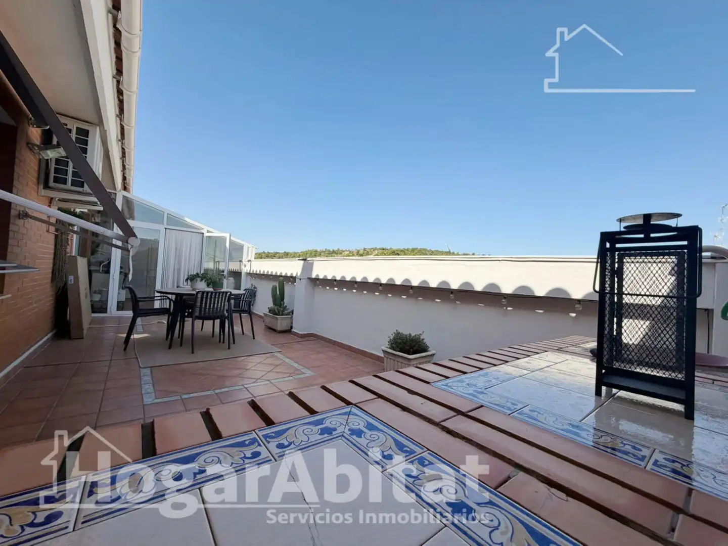 Terrace of Attic for sale in Chiva  with Air Conditioner and Terrace