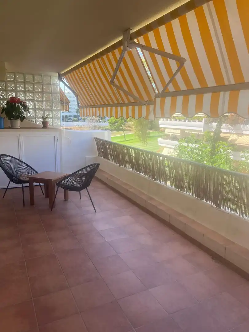 Terraza de Apartamento de alquiler en Marbella con Aire acondicionado, Terraza y Trastero