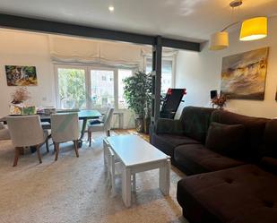 Living room of Flat to rent in  Madrid Capital  with Heating, Parquet flooring and Storage room