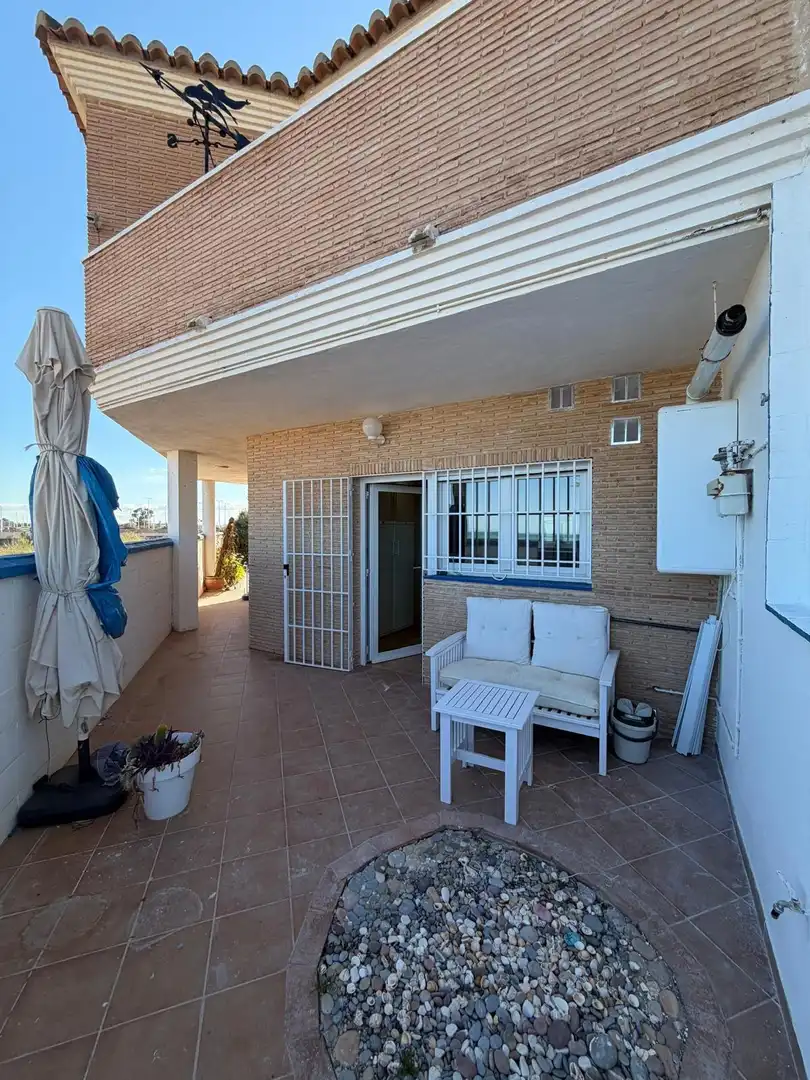 Terrace of Detached homes for sale in Puçol  with Private garden, Terrace and Storage room
