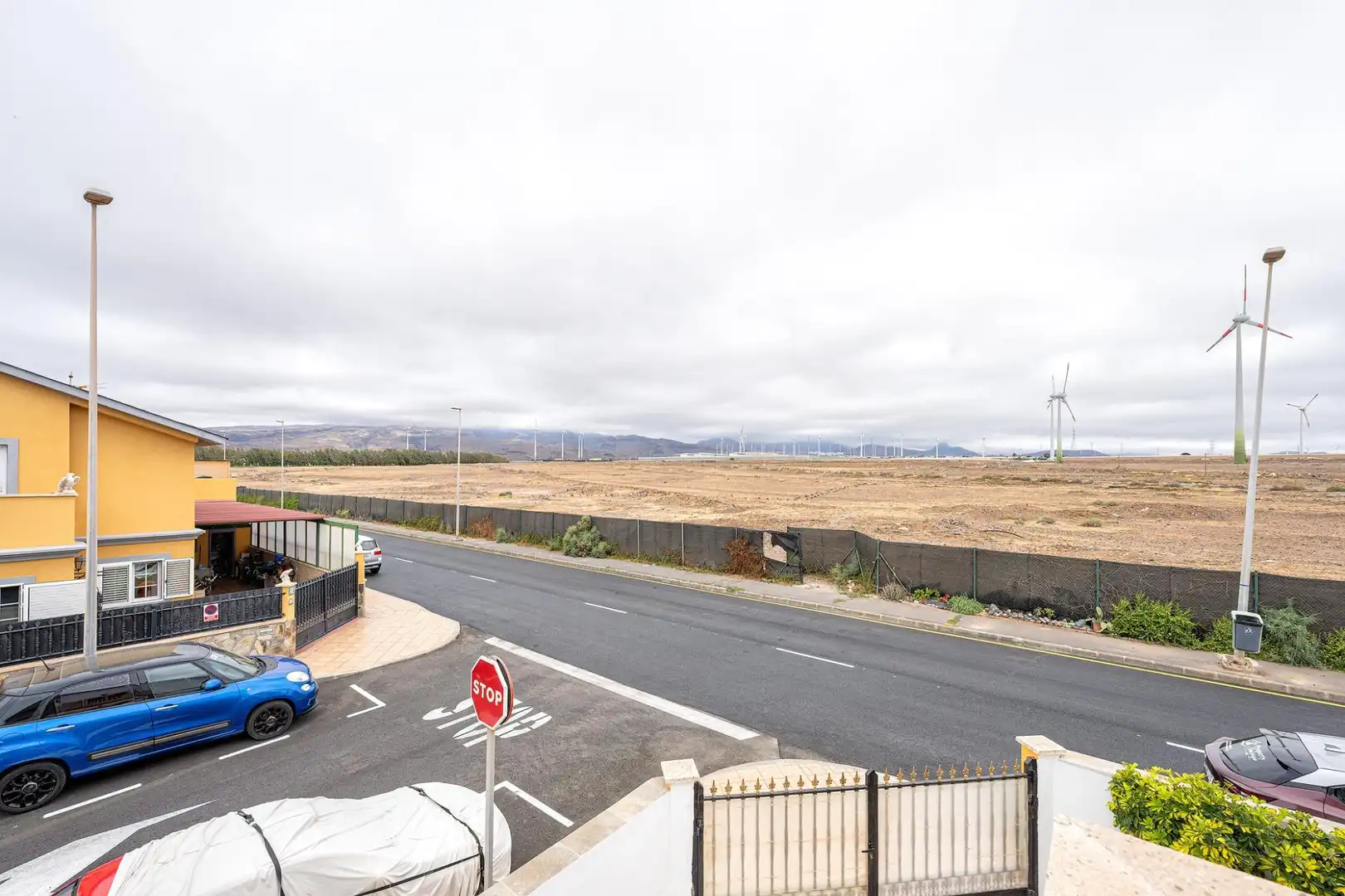 Vista exterior de Casa adosada en venta en San Bartolomé de Tirajana con Aire acondicionado, Jardín privado y Terraza