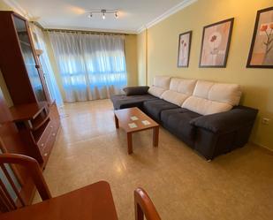 Living room of Apartment to rent in  Albacete Capital  with Heating, Furnished and Balcony