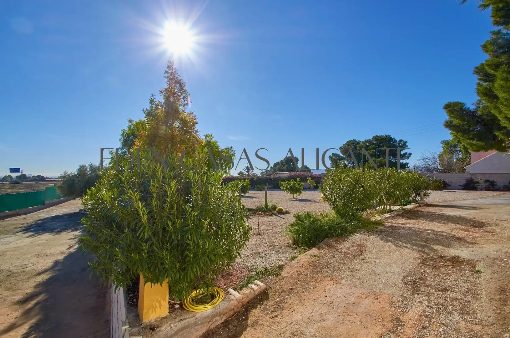 Vista exterior de Casa o xalet en venda en Alicante / Alacant amb Aire condicionat, Jardí privat i Terrassa