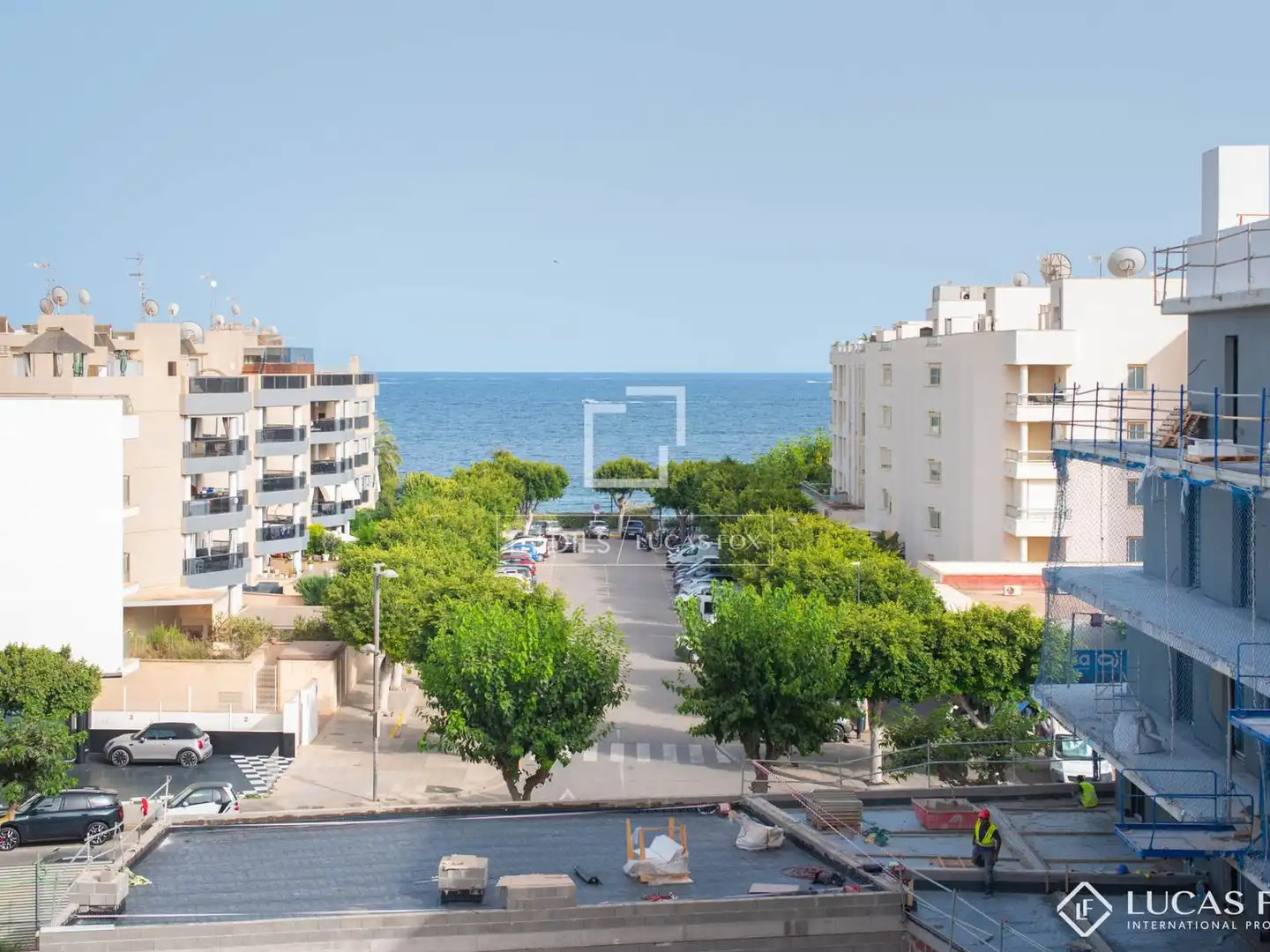 Vista exterior de Ático en venta en Eivissa con Aire acondicionado, Terraza y Piscina