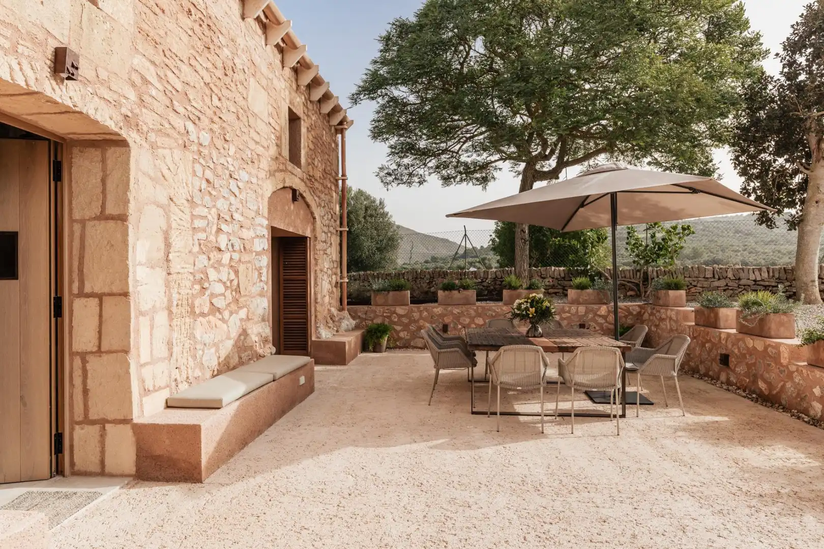 Terrace of Country homes for sale in Sant Llorenç des Cardassar  with Air Conditioner, Heating and Private garden
