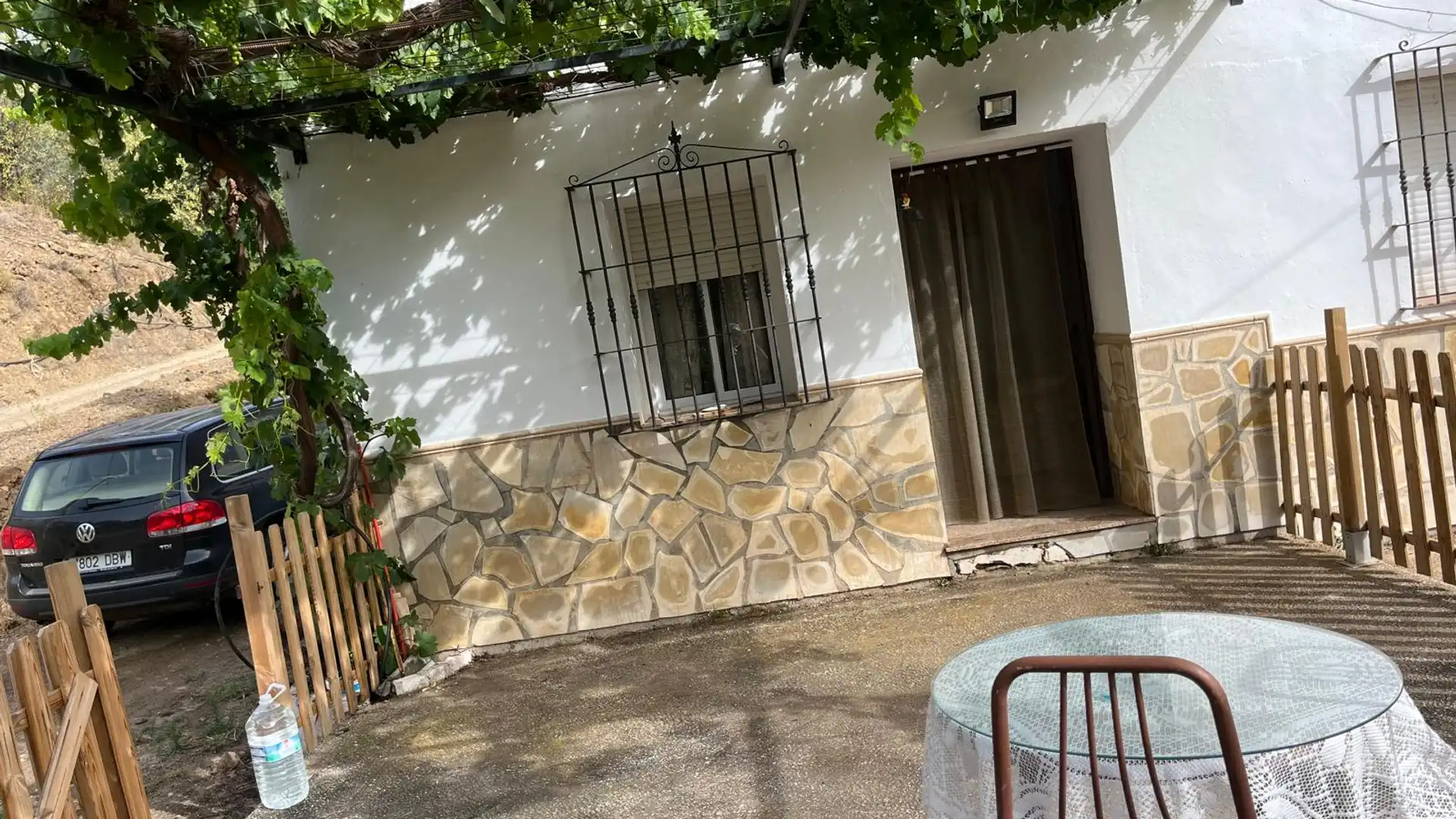 Jardín de Finca rústica de alquiler en Comares con Amueblado