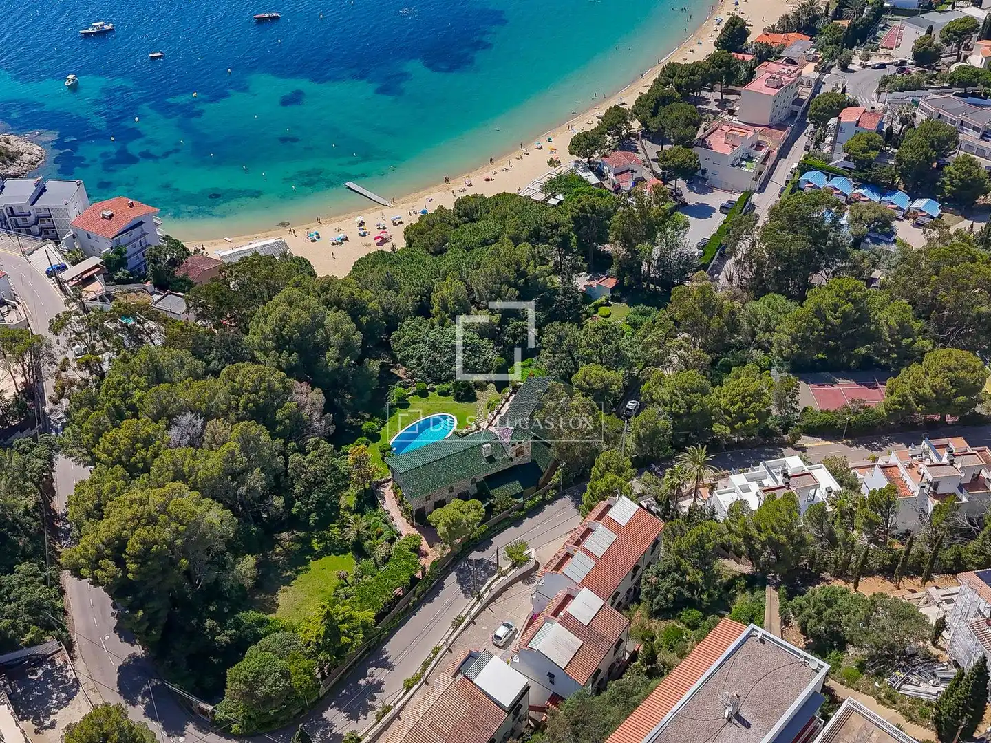 Außenansicht von Haus oder Chalet zum Verkauf in Roses mit Privatgarten, Parkett und Terrasse