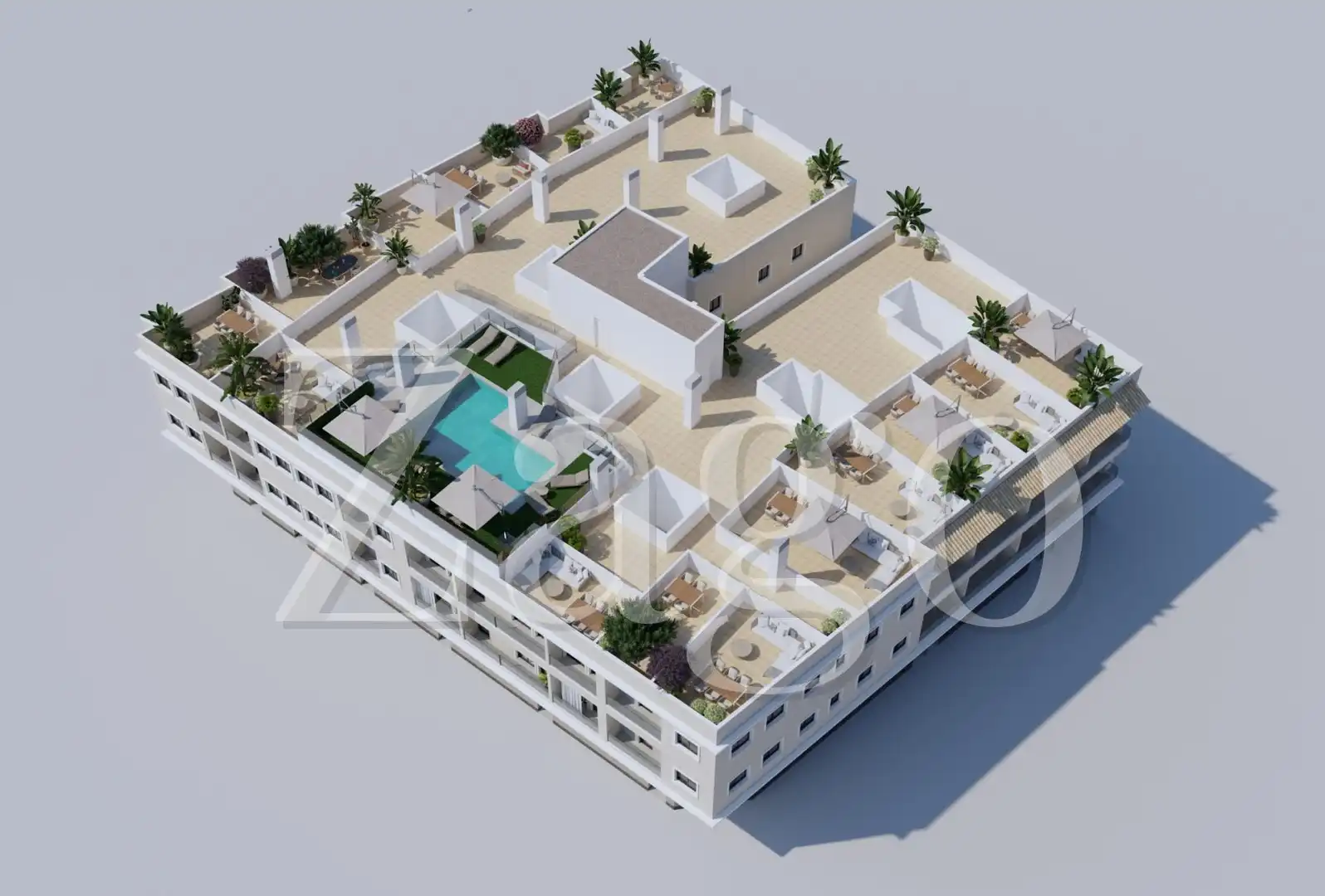 Apartamento con piscina en venta en Algorfa