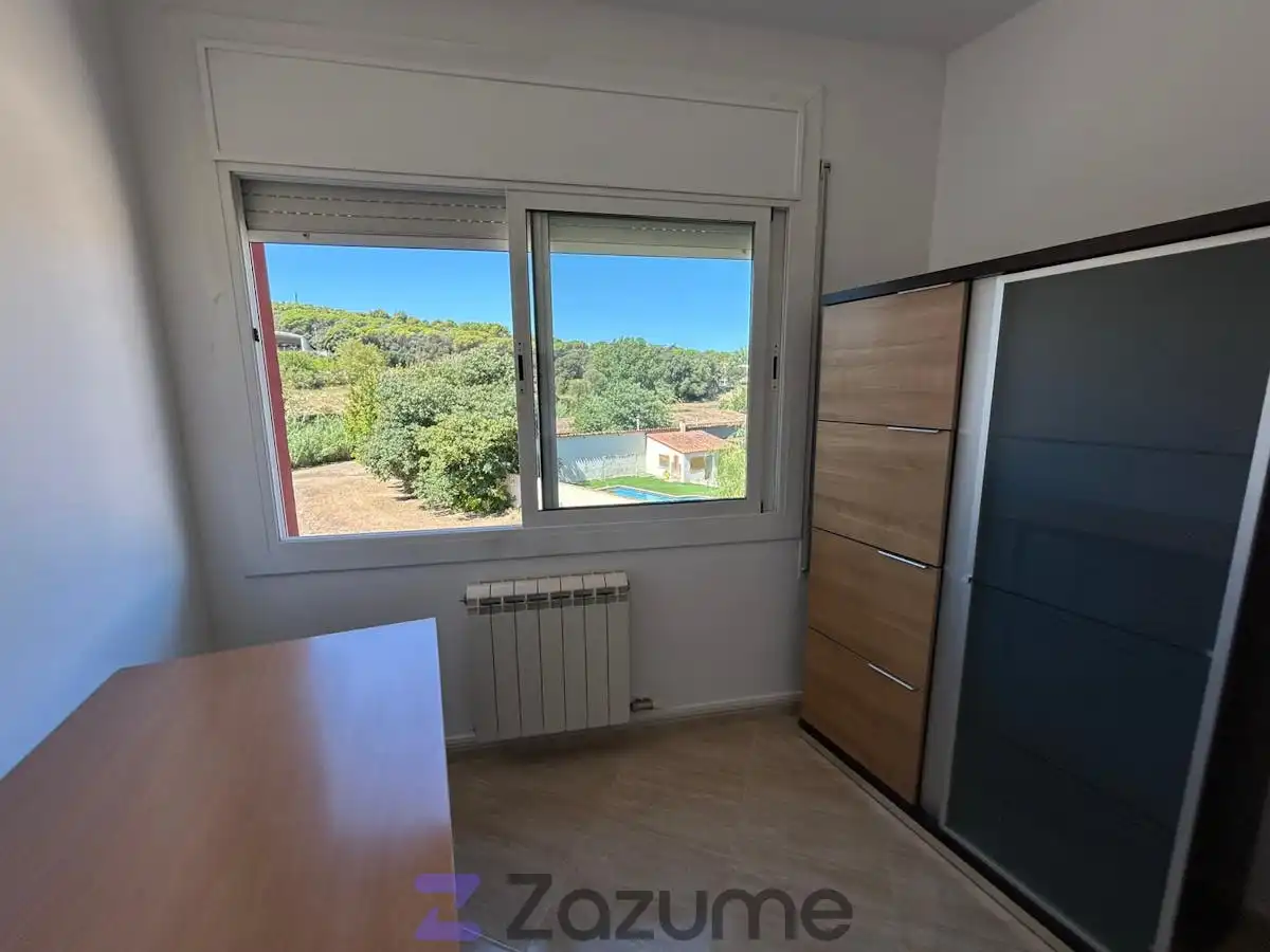 Bedroom of Flat for rent in Lliçà d'Amunt  with Air Conditioner, Heating and Furnished