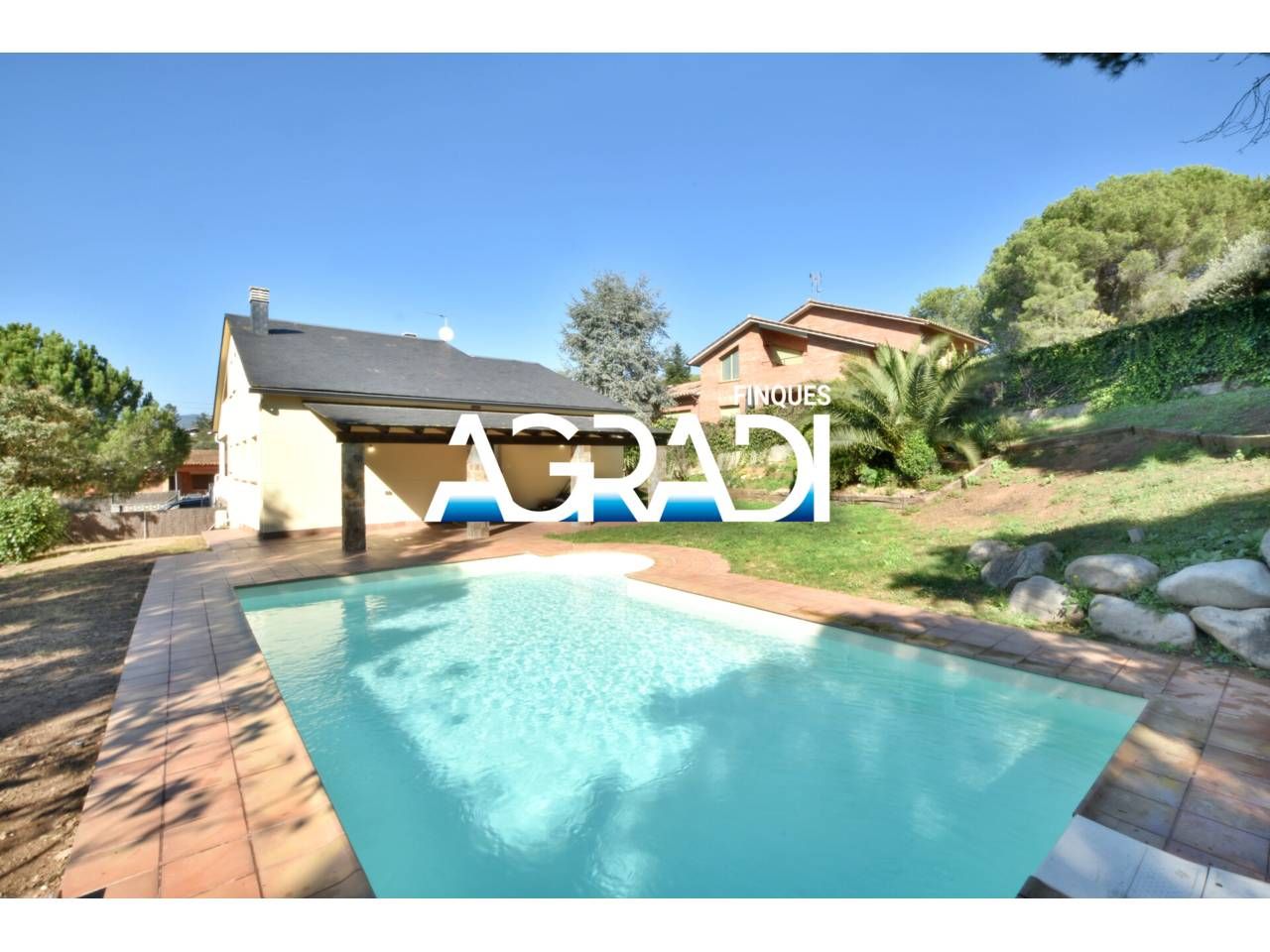 Jardín de Casa o chalet en venta en Sant Antoni de Vilamajor con Aire acondicionado, Calefacción y Jardín privado