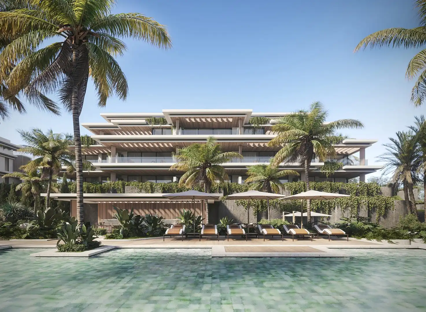 Apartment with pool for sale in Estepona Pueblo