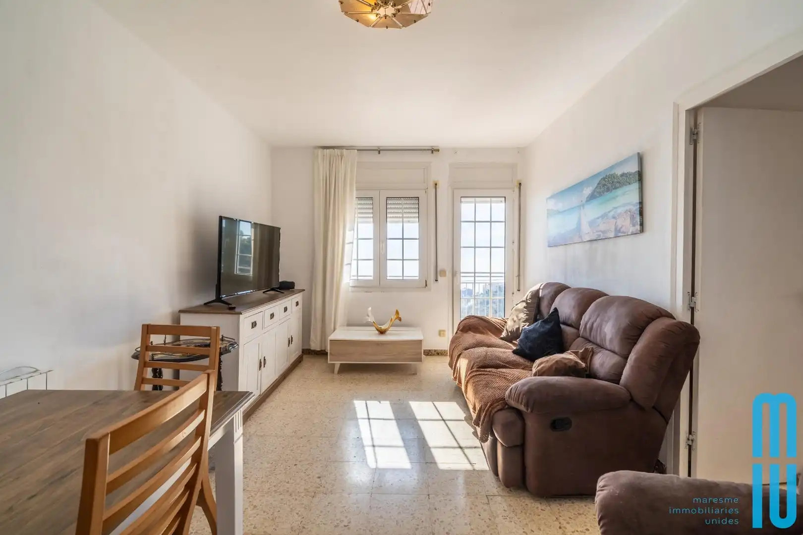 Sala de estar de Casa o chalet en venta en Pineda de Mar con Calefacción, Jardín privado y Terraza