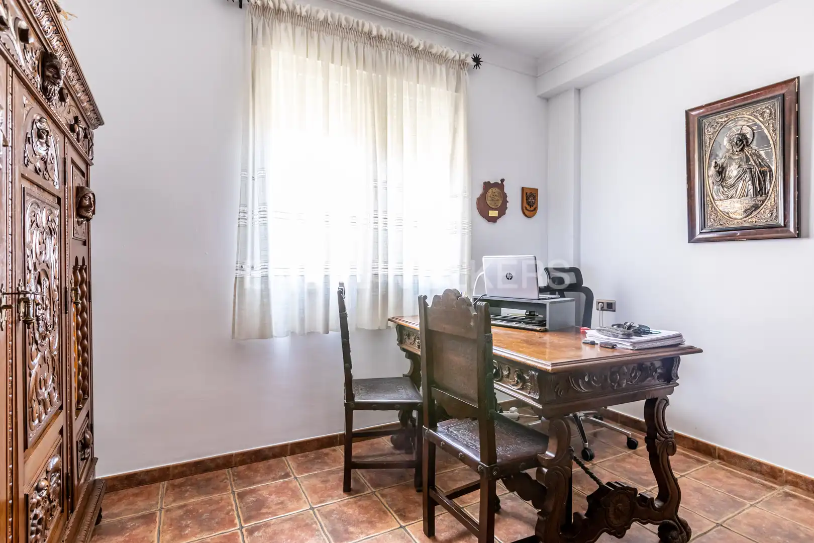 Menjador de Casa o xalet en venda en Utrera amb Aire condicionat, Calefacció i Jardí privat