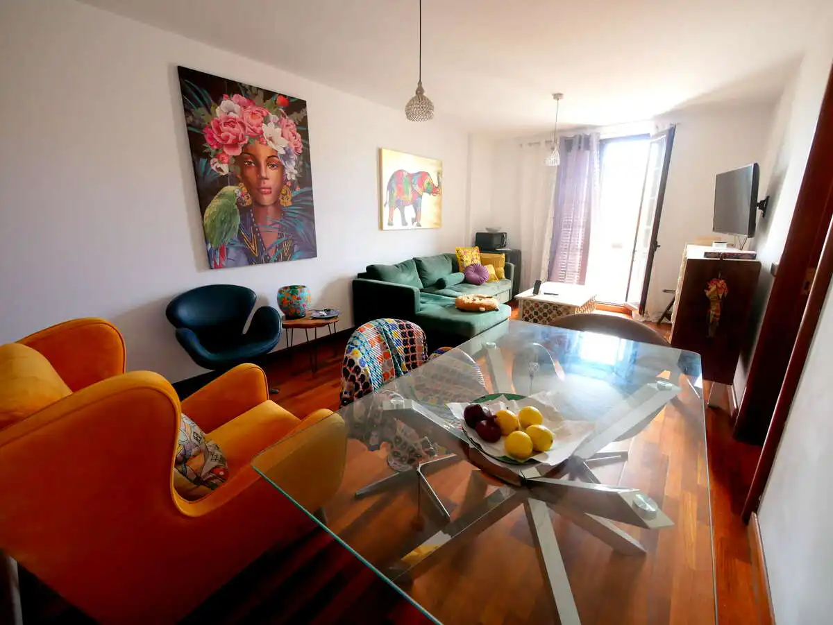 Sala d'estar de Pis en venda en Arrecife amb Parquet i Moblat