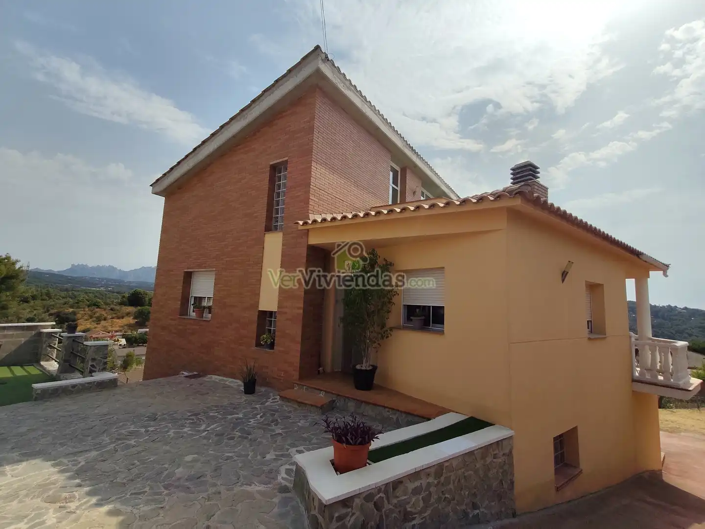 Vista exterior de Casa o chalet en venta en Piera con Calefacción, Jardín privado y Terraza