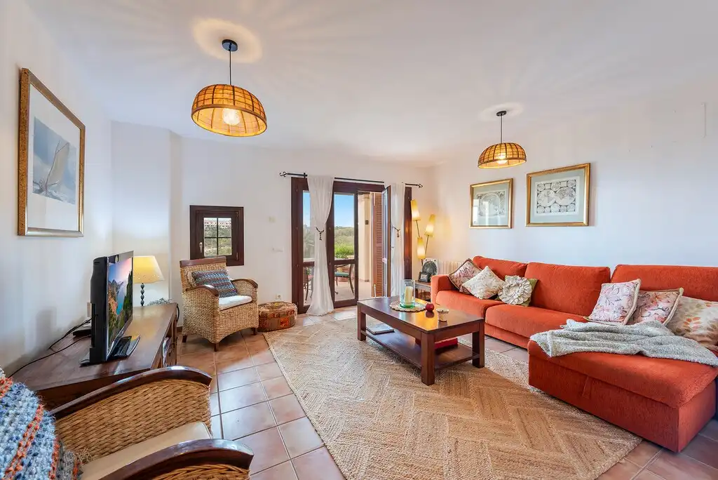 Sala de estar de Finca rústica en venta en Manacor con Aire acondicionado, Calefacción y Terraza
