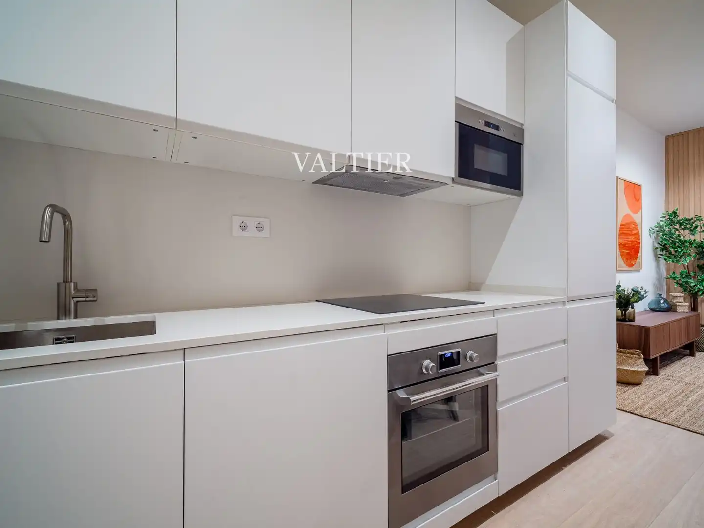 Küche von Wohnung zur Miete in Madrid mit Möbliert