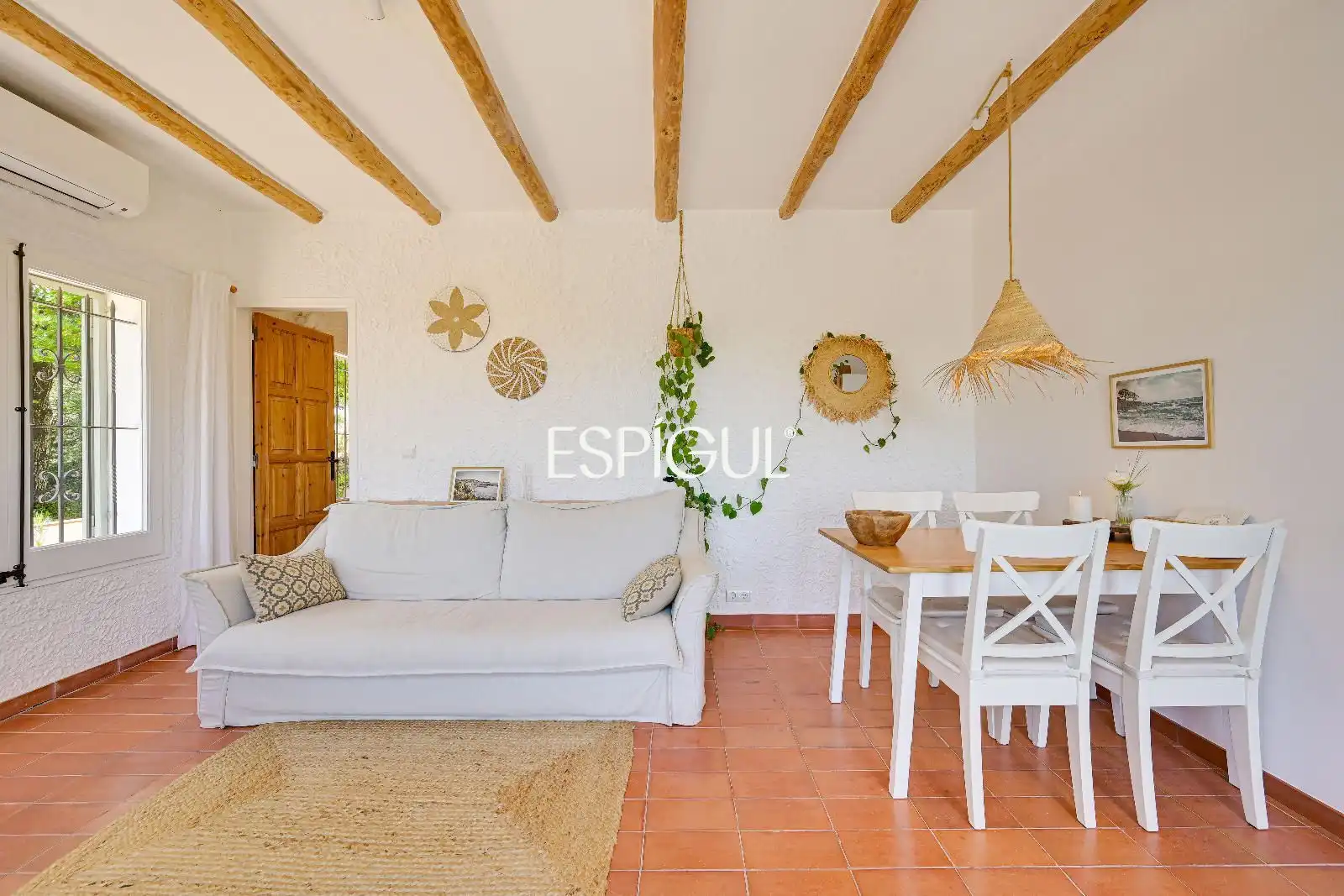 Sala d'estar de Casa o xalet en venda en Vall-llobrega amb Aire condicionat, Calefacció i Terrassa