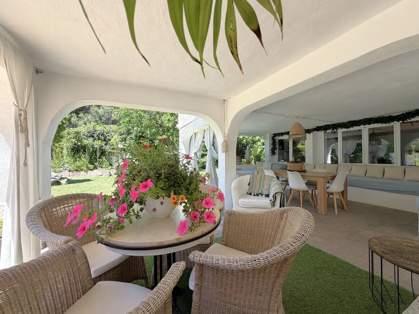 Terrassa de Casa o xalet en venda en Náquera amb Aire condicionat, Jardí privat i Terrassa