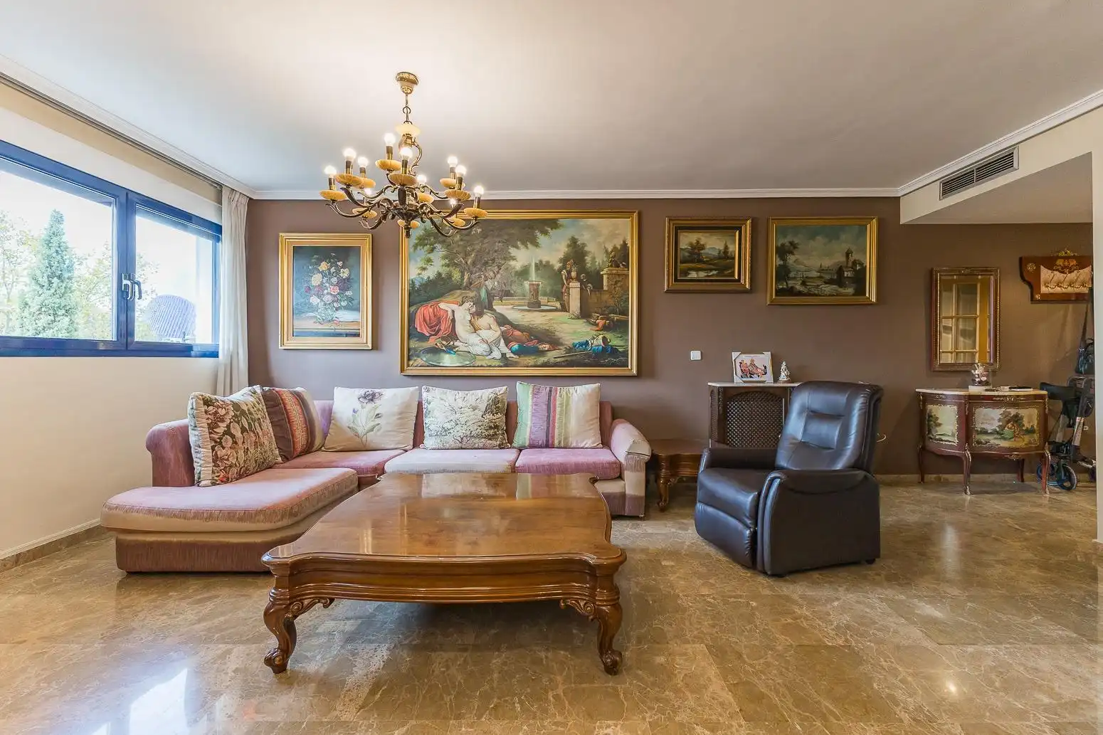 Sala de estar de Piso en venta en Valencia con Aire acondicionado y Calefacción