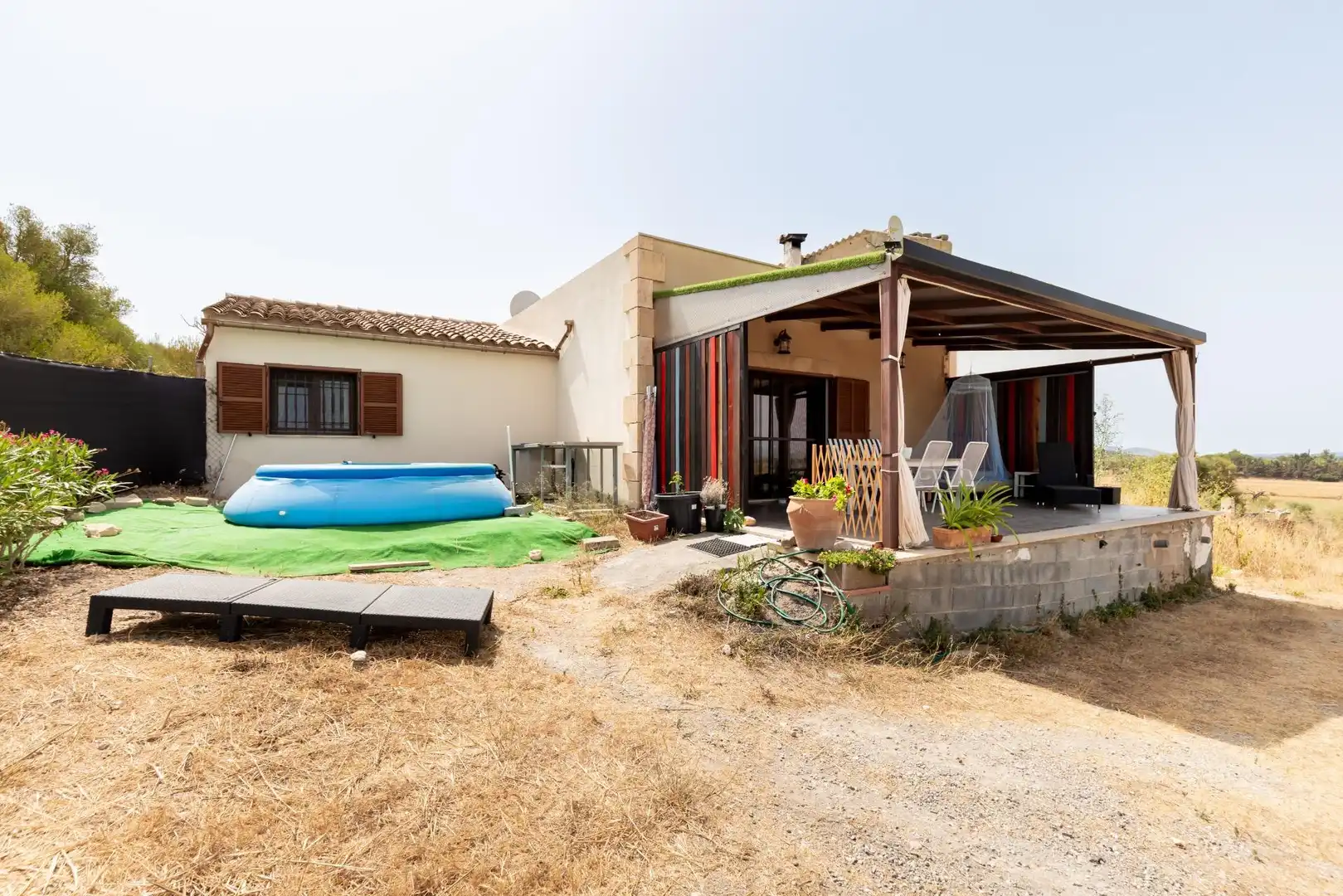 Vista exterior de Finca rústica en venta en Manacor con Jardín privado, Terraza y Trastero