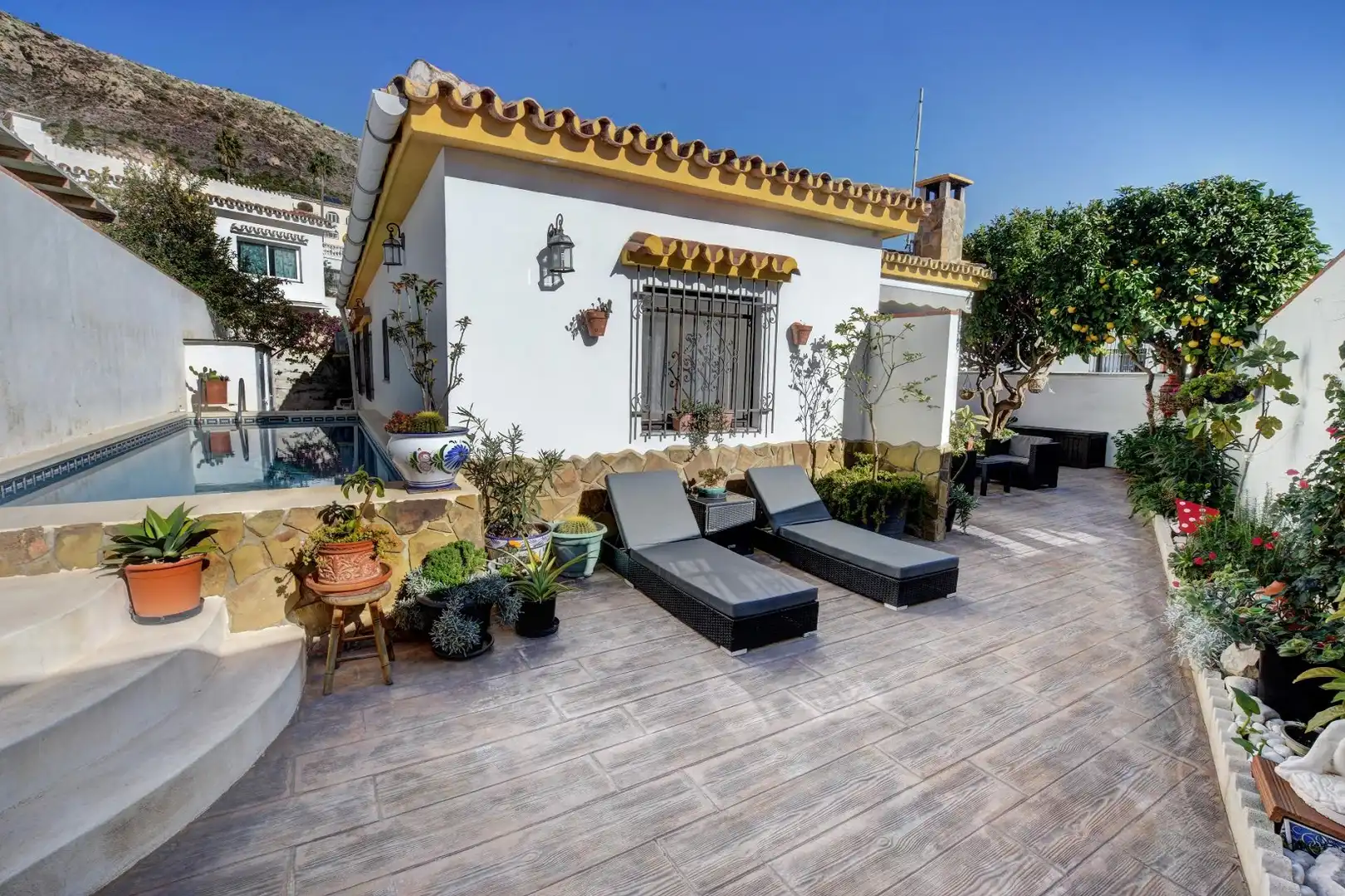 Terrassa de Casa o xalet en venda en Benalmádena amb Aire condicionat, Terrassa i Traster