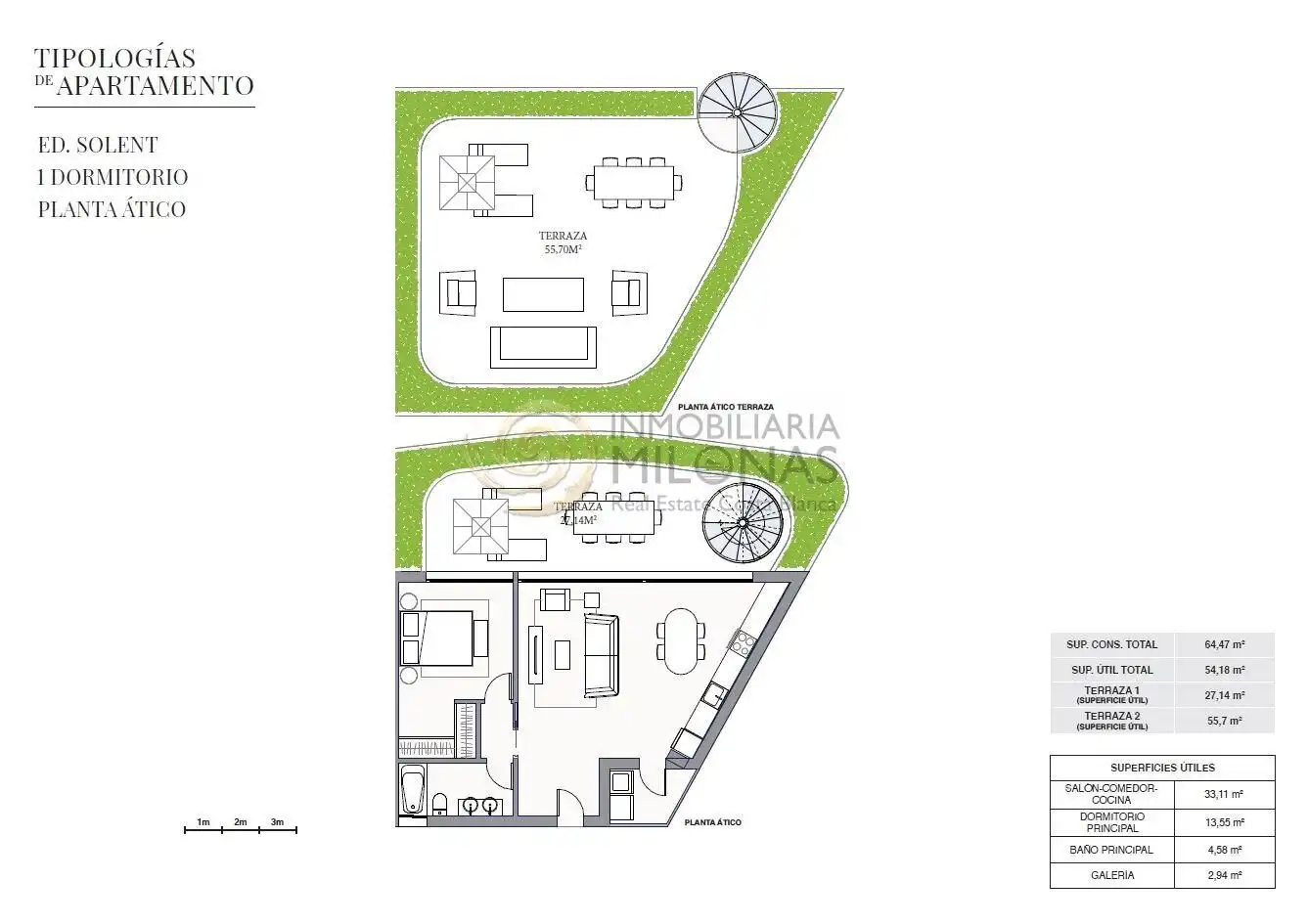 Apartments for sale in L'Alfàs del Pi  with Air Conditioner, Private garden and Terrace