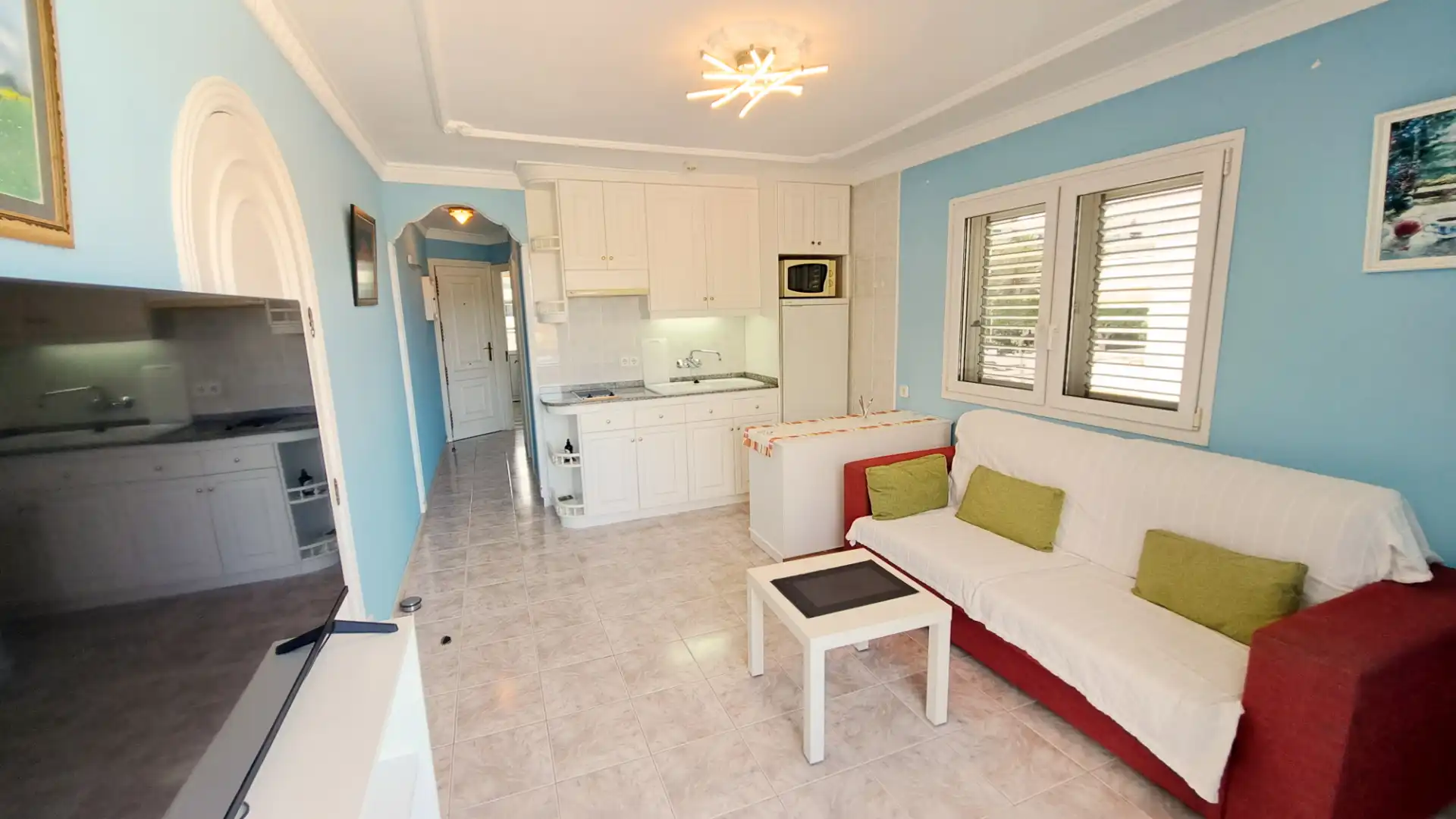 Living room of Flat for sale in San Bartolomé de Tirajana  with Balcony and Community pool